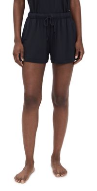 Eberjey Gisele Everyday Relaxed Shorts Black XS