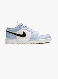 Nike - Basket basses en cuir - Taille 40 - Bleu