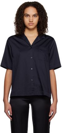 Filippa K Navy Cotton Shirt