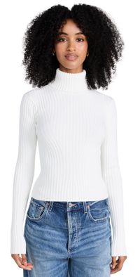 STAUD Jace Top Ivory S