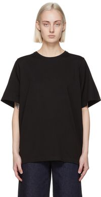 TOTEME Black Oversized T-Shirt