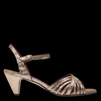 Anonymous Copenhagen - Sandales à talon en cuir - Taille 41 - Doré