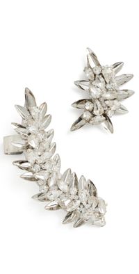 Deepa Gurnani Rabia Earrings Silver One Size