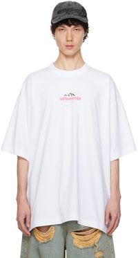 VETEMENTS White Spring Water T-Shirt