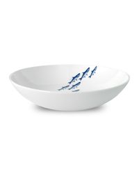 School of Fish Blue Soup Bowls, Set of 4