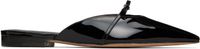 Ferragamo Black Giulye Mini Bow Slippers