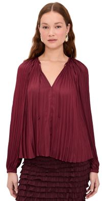 Ulla Johnson Electra Blouse Claret 4