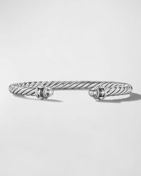 5mm Renaissance Cable Bracelet in Blackened Silver