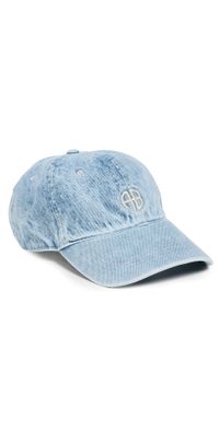 ANINE BING Jeremy Baseball Cap Washed Blue One Size