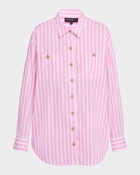 Meggy Long-Sleeve Poplin Shirt