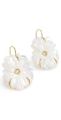 Lizzie Fortunato New Bloom Earrings In Mother-of-Pearl Mother of Pearl One Size
