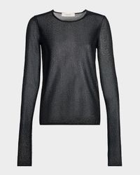 Nella Journey Slim Semi-Sheer Top