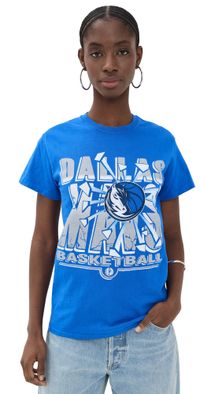 Junk Food Mavericks Break Through Tee Royal L