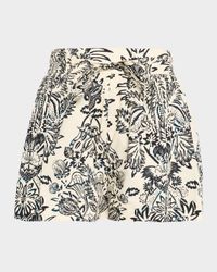 Rowan Belted Cotton Shorts