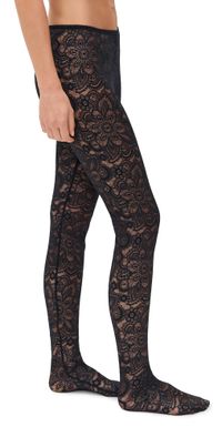 Beaufille Cassia Lace Stockings Black S