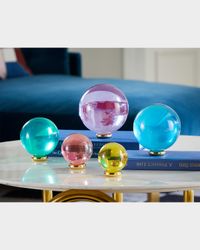 Multicolor Acrylic Orb 5-Piece Set