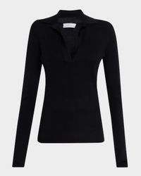 Samira Knit Cashmere-Silk Top