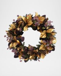 Eucalyptus & Magnolia 30" Wreath
