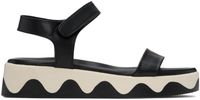 Ancient Greek Sandals Black Salamina Sandals