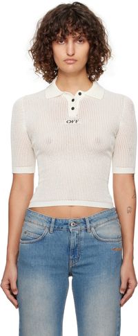 Off-White Off-White 'Off' Net Polo