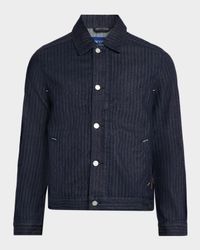 Men's Western Denim Trucker Jacket