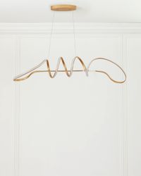 Pulse LED Linear Chandelier Light - 47"