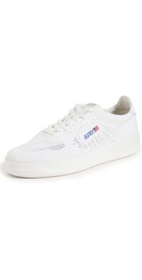 Autry Easeknit Low Sneakers Knit/Leat White 43