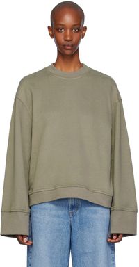 The Frankie Shop Khaki Talia Sweatshirt
