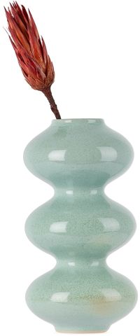 Forma Rosa Studio Blue Wave Form Vase