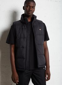Dickies - Doudoune sans manches matelassée - Taille XL - Noir