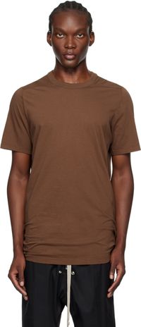 Rick Owens Brown Porterville Level T-Shirt