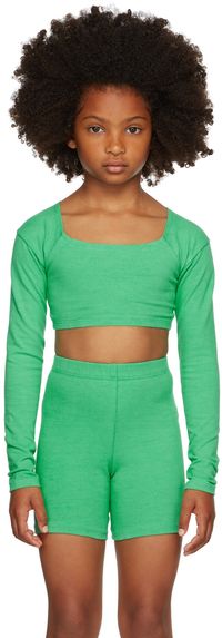 Gil Rodriguez Kids Green El Tigre Chiquito Long Sleeve T-Shirt