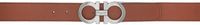 Ferragamo Brown Reversible Gancini Belt