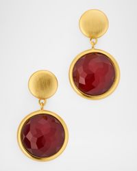 Carnelian Drop Earrings