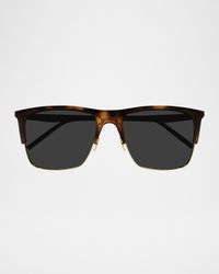 Men's SL 768M Acetate Rectangle Sunglasses