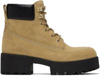 Givenchy Beige Trekker Boots