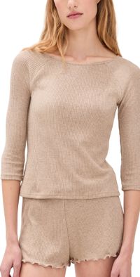 Only Hearts Bateau T-Shirt Mocca Moose M