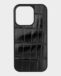 Men's iPhone 14 Pro Alligator Phone Case