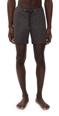 Orlebar Brown Bulldog Drawcord Swim Trunks MOREL BROWN 30