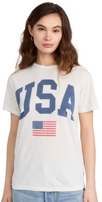 Original Retro Brand USA Tee Antique White S