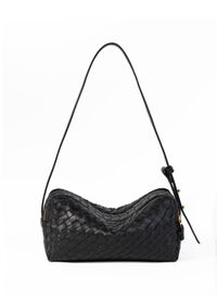 Elleme - Sac trousse intrecciata - Taille Unique - Noir
