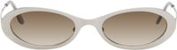 OUR LEGACY Silver Tad Sunglasses