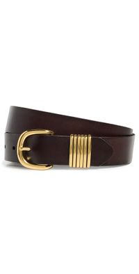 Madewell Multi Keeper Belt Cherry Wood L