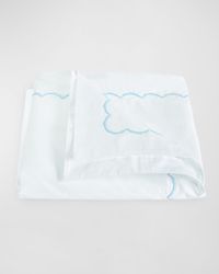 King Scallops Embroidered Duvet Cover