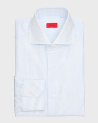 Men's Cotton Stripe Dress Shirt