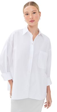 TWP New Earl Button Down Shirt White XS/S
