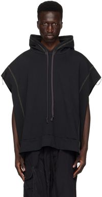 NICOLAS ANDREAS TARALIS Black Thread Hoodie