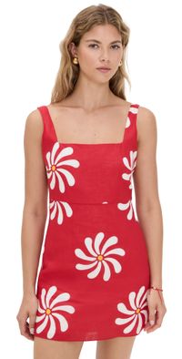 Cala de la Cruz Parker Dress Riviera Carmin XL