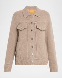 Jean Cashmere-Wool Jacket