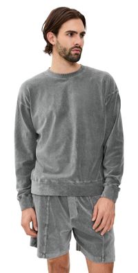 ASHER Julian Crew Neck Sweater Vintage Black M